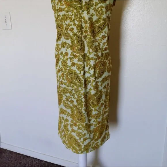 Mockneck paisley print dress - Picture 5 of 6